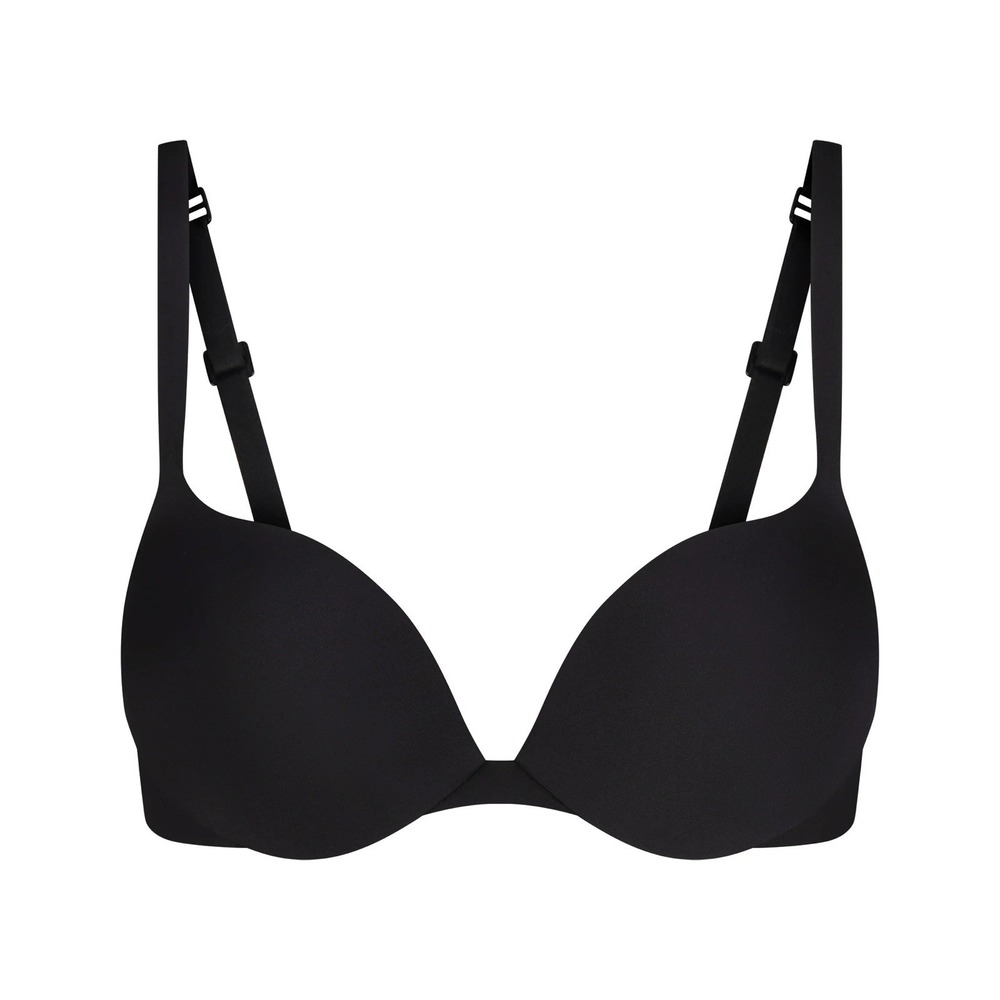 Skims tshirt Tear Drop Bra - New - Onyx Black - 36DD